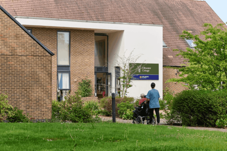 Ulllswater cottage care home entrance