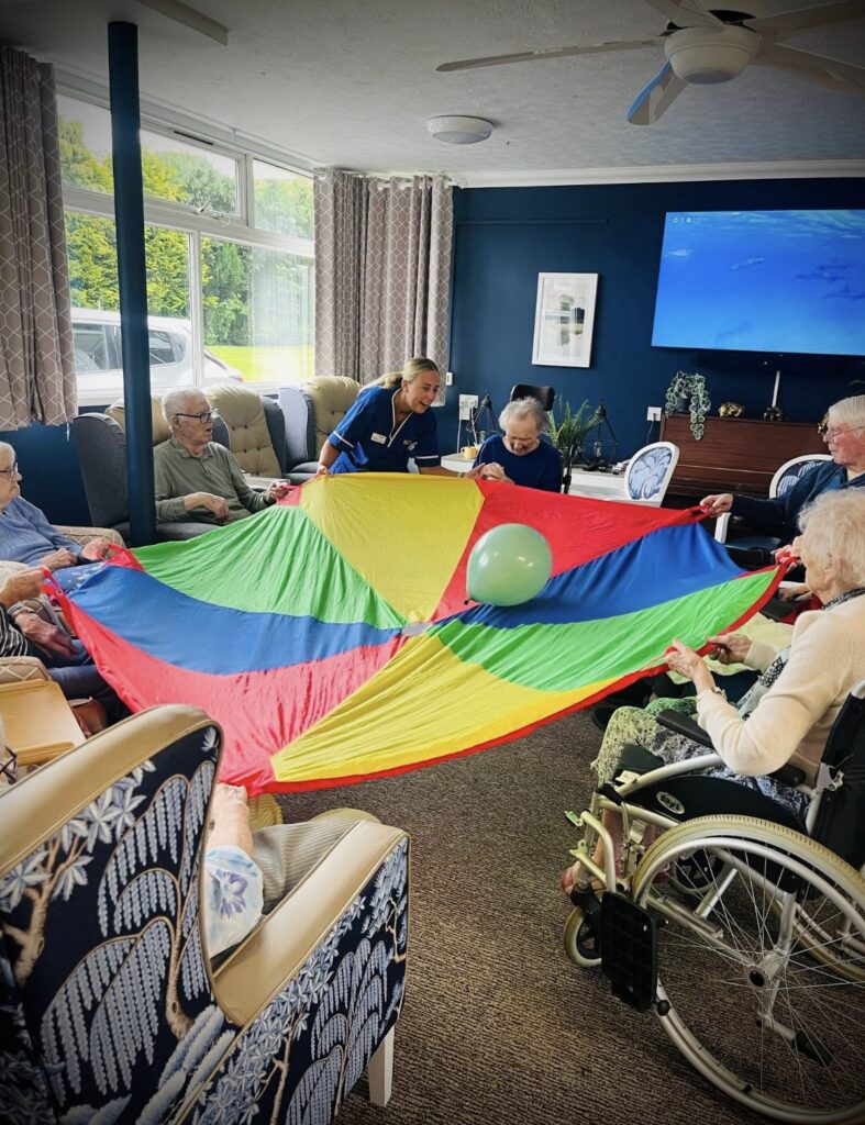 group activities upper mead carehome