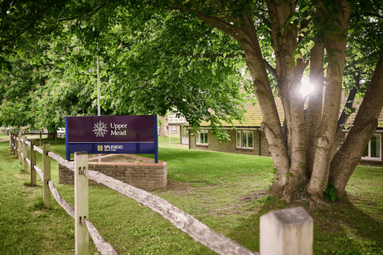 upper mead care home entrance
